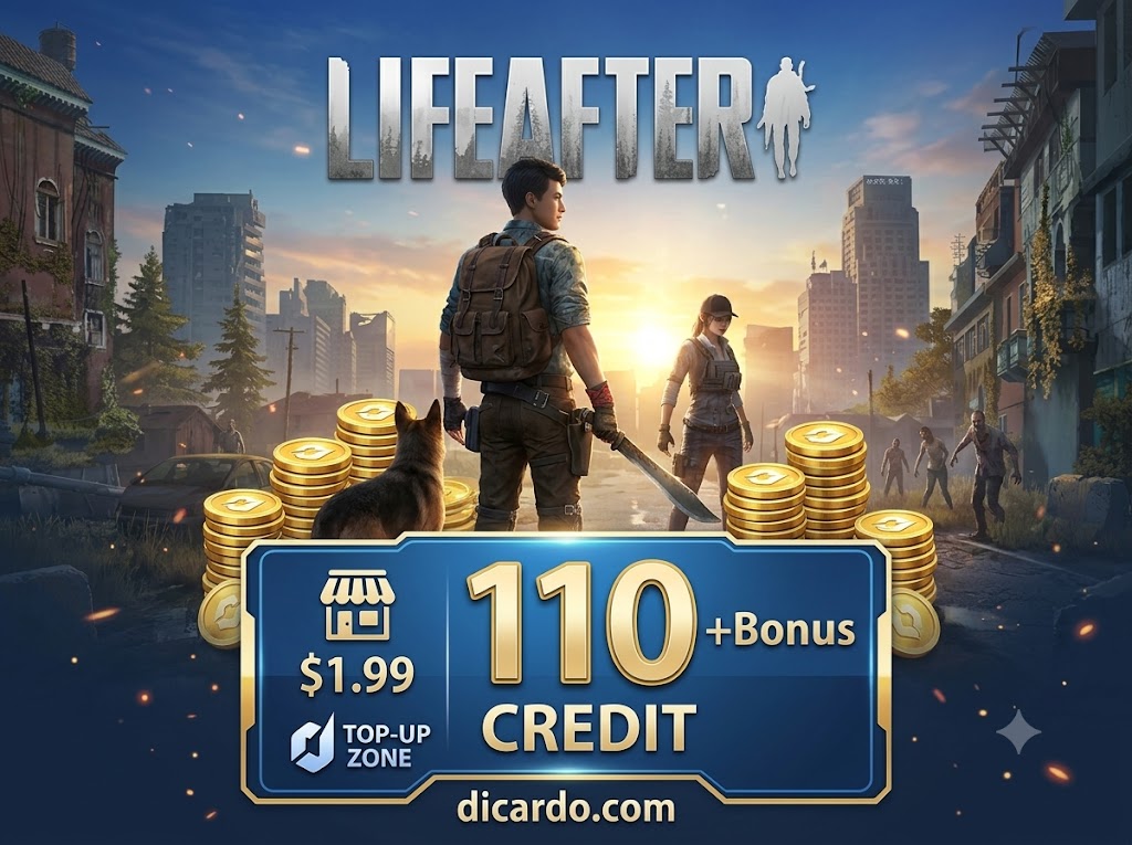 خرید کردیت بازی لایف افتر LifeAfter از جیمینکس